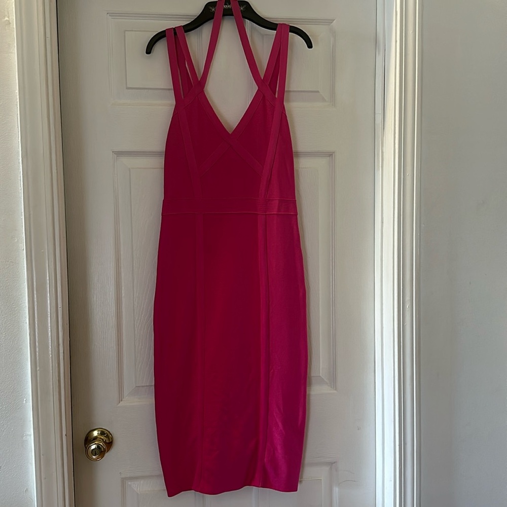 BEBE bandage dress
